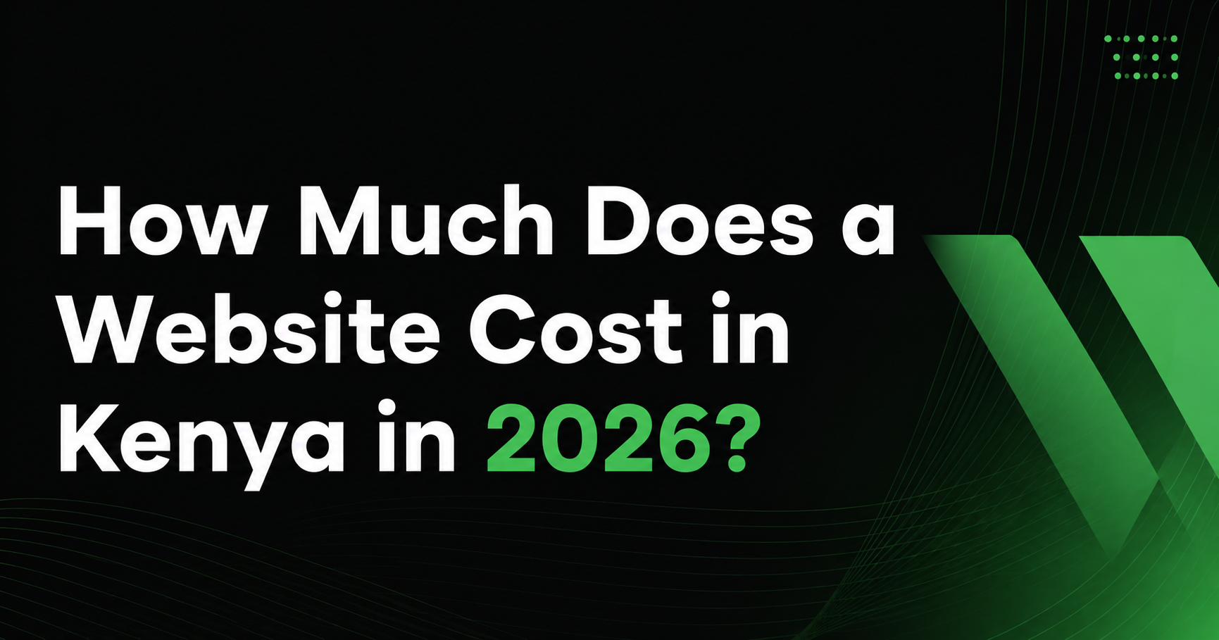 website cost in Kenya 2026 complete pricing guide by Zuricode